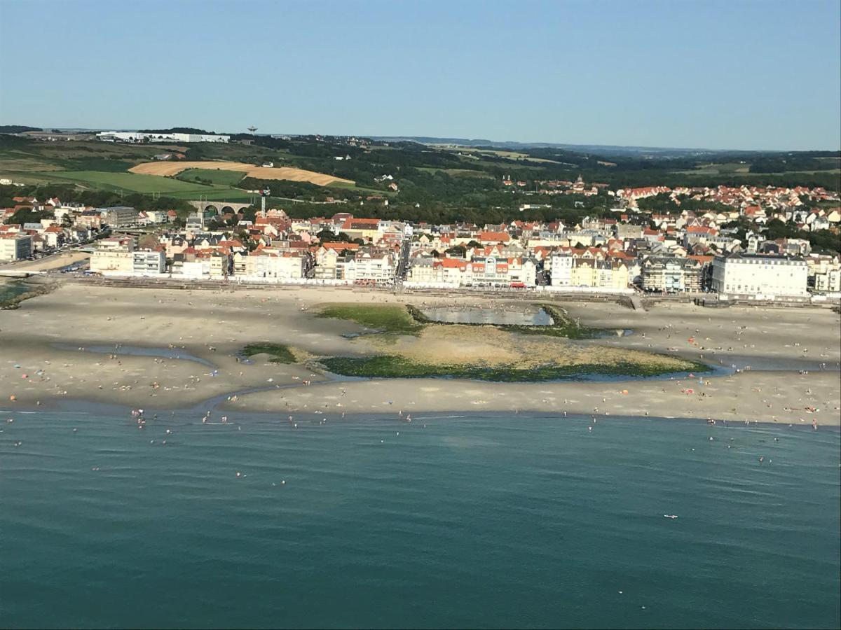 Villa Louise - Appartement Spacieux Proche Digue Avec Jardin Wimereux Exterior foto