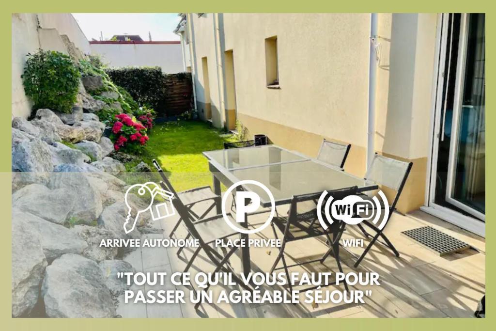 Villa Louise - Appartement Spacieux Proche Digue Avec Jardin Wimereux Exterior foto